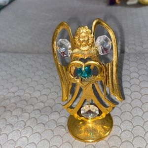 Golden December Birthstone Angel
